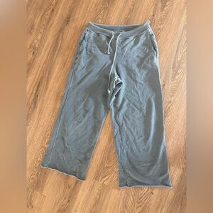 Outerknown The California Series Cropped Sweatpant in Grey